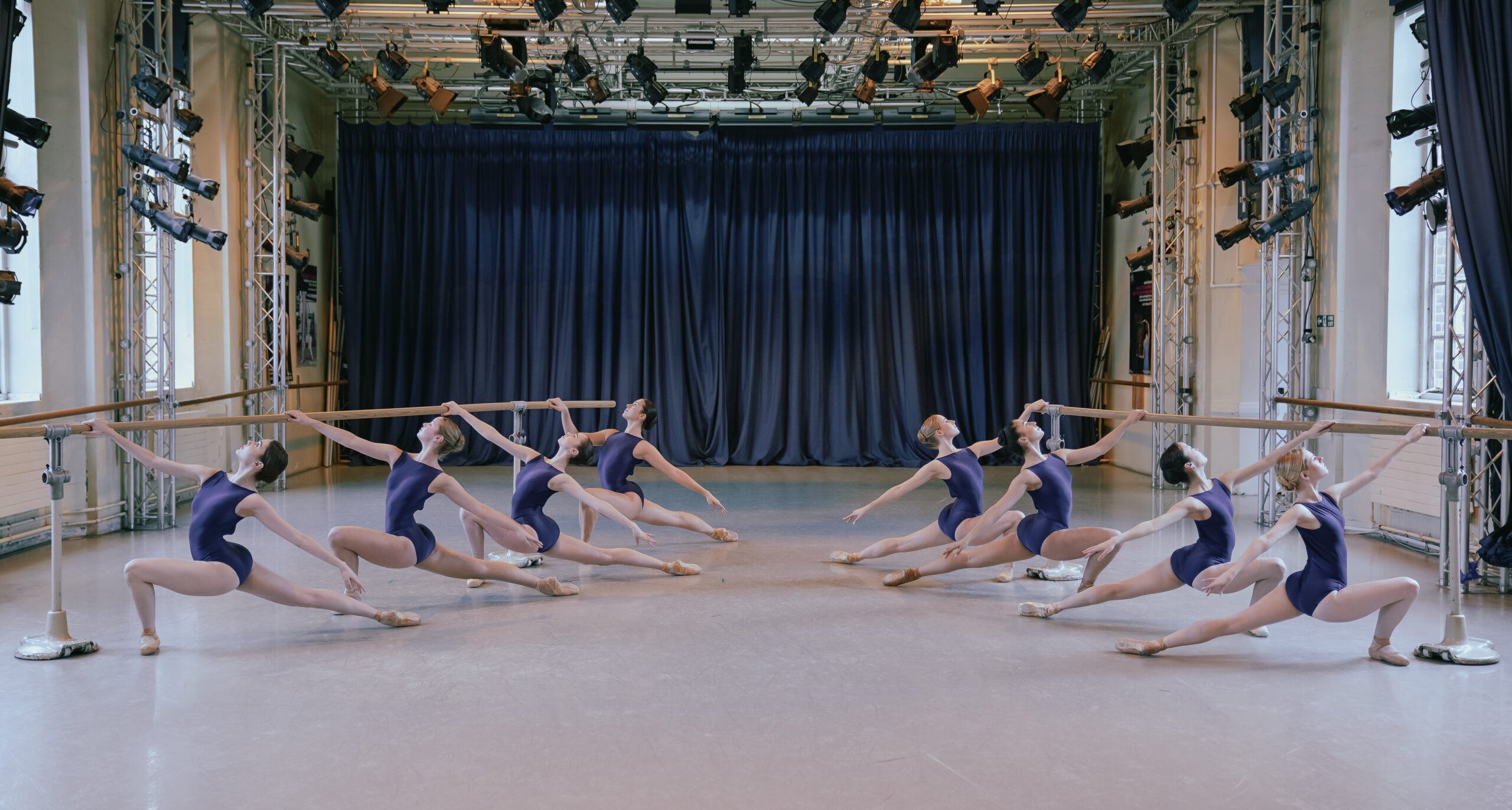 ENBS students learning Etudes for summer performances.